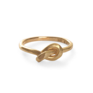 Knot ring 18k gold